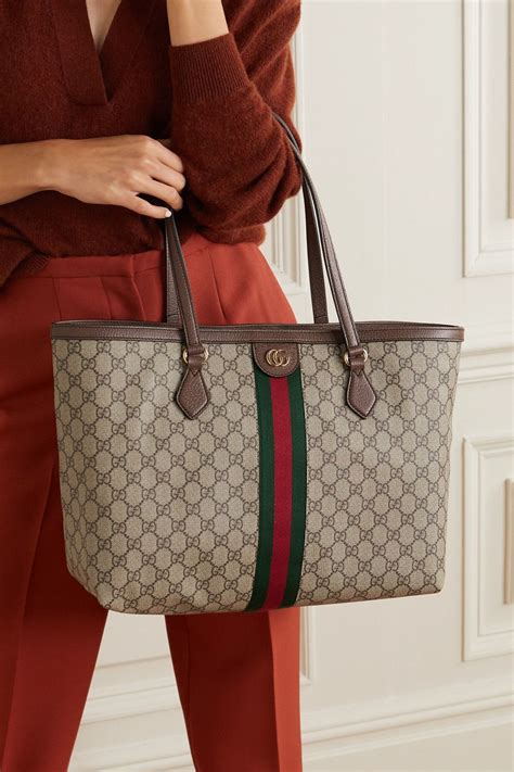 gucci printed bags|Gucci unisex tote.